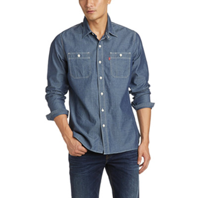 近期好价！Levi's李维斯L/S Shirt男式标准长袖衬衫