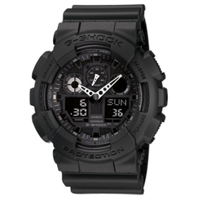 好价！卡西欧CASIO G-SHOCK GA-100重型战舰双显手表