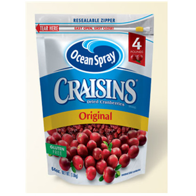 超值！Ocean Spray美国蔓越莓干1800g