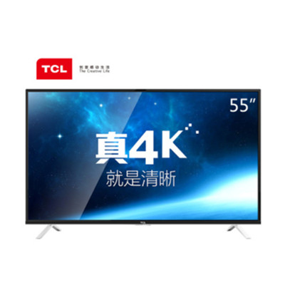 再降！TCL D55A561U 55英寸高清液晶智能云电视