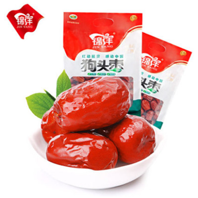 好吃不贵！锦洋狗头枣延安大枣一级500g*2