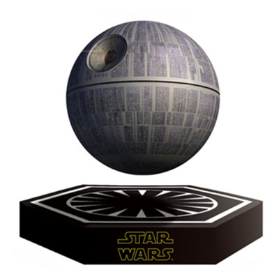 历史新低！迪士尼 星球大战 死星磁悬浮蓝牙无线音响 可接听电话音箱
