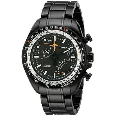 再降！天美时Timex T2P103DH 飞返逆跳石英男表