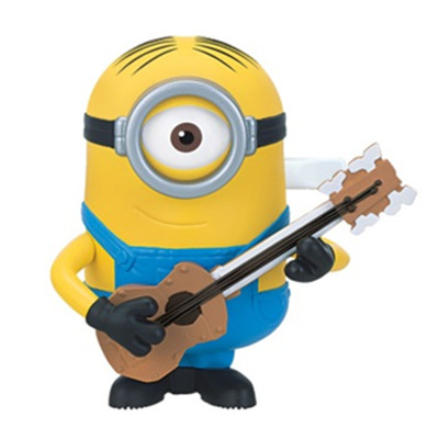 小黄人！大眼萌 吉他公仔电影周边正品授权 斯图尔特