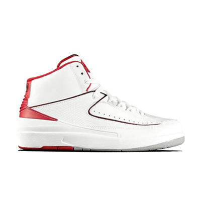 清爽白红！AIR JORDAN 2 RETRO 男子篮球鞋