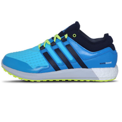 轻便缓震！阿迪达斯新款男子暖风系列跑步鞋B25253