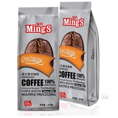 凑单好价！Mings铭氏咖啡 银装意式香浓咖啡豆500g