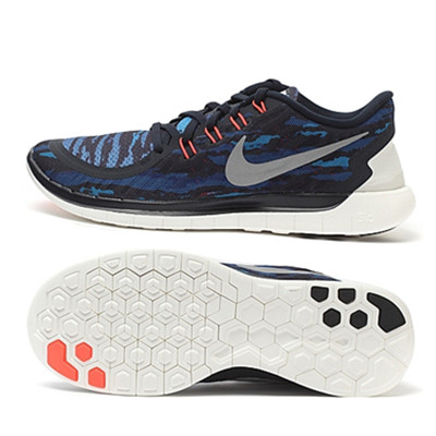 有券更低！耐克 新款男子FREE 5.0 PRINT跑步鞋749592-401
