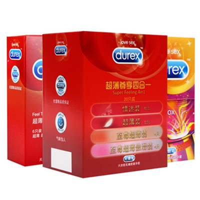 倾力之作！Durex杜蕾斯超薄尊享四合一避孕套44只装