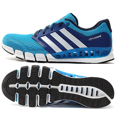 小码特价！阿迪达斯男子清风系列跑步鞋B24444