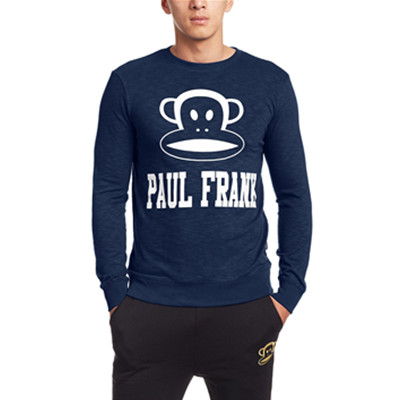 潮服好价！Paul Frank大嘴猴男式圆领套头卫衣PFATT154257M