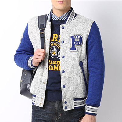 年货节好价！PLORY韩国衣恋 男休闲保暖夹棉棒球外套POJP5F9B02