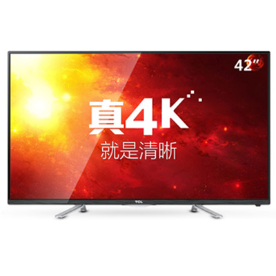 真4K！TCL D42A561U 42英寸4K超高清电视