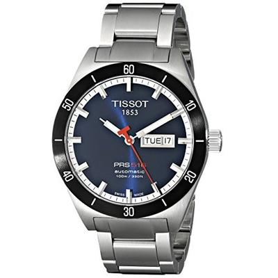 摩托风格！天梭Tissot T0444302104100 律驰516自动机械男表