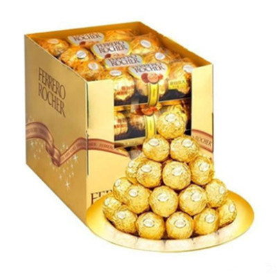年货节预售！意大利费列罗榛果巧克力礼盒48粒 3*16条装