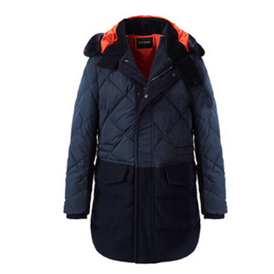 年货节预售！太平鸟男装 男士中长款加厚棉袄外套棉褛B2AB44310