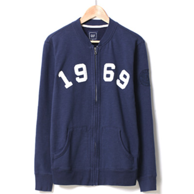 年货节预售！Gap男装|学院风百搭拉链绒里棒球衫179946