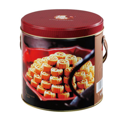 手机端好价！十月初五一口粒粒杏仁饼(圆罐装)(年货礼盒)232g