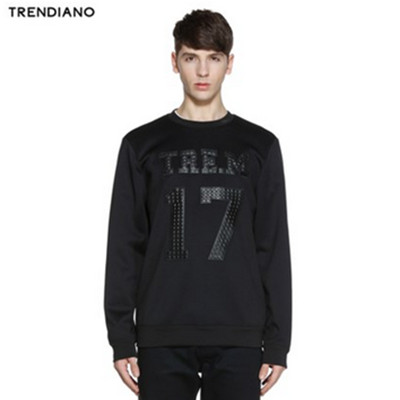 年货节好价！TRENDIANO字母数字套头卫衣外套3HC104392E