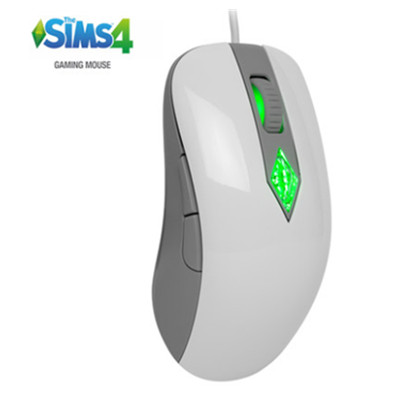个性十足！赛睿Sims4 模拟人生4激光有线游戏鼠标