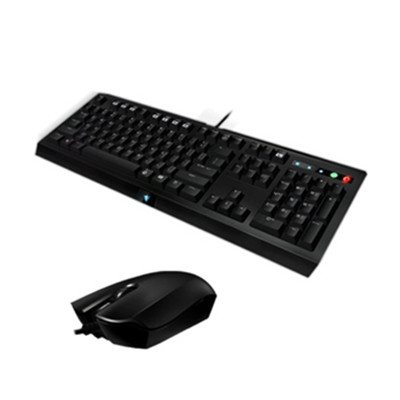 套装！雷蛇（Razer）二角尘蛛+地狱狂蛇 游戏键鼠套装
