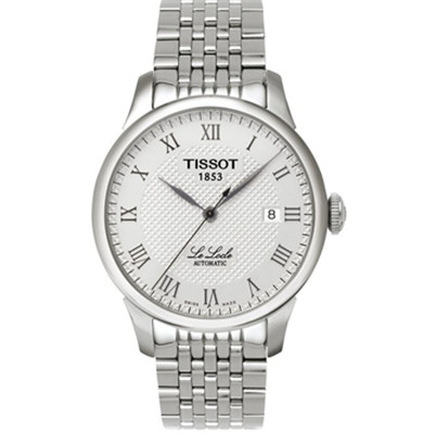 优雅！天梭Tissot T41148333 Le Locle 男士力洛克手表