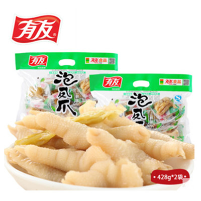 再次好价！ 有友山椒味泡凤爪428g*2袋