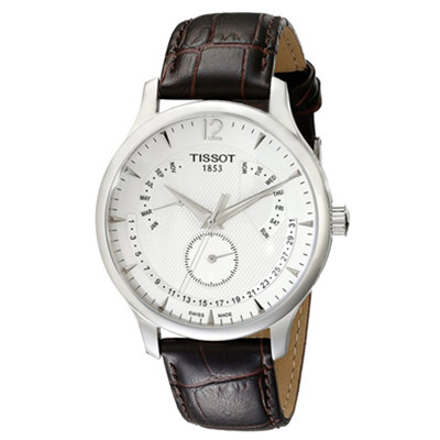 再降！天梭Tissot T0636371603700男式银色表盘不锈钢手表