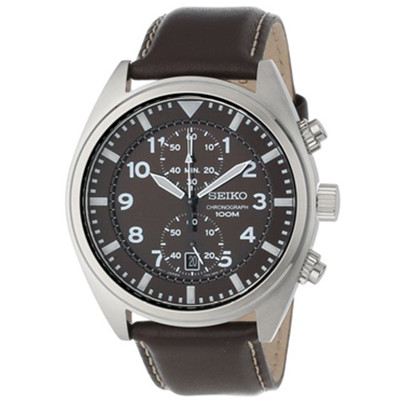 好价！Seiko SNN241 精工男士计时手表