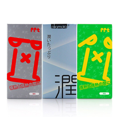 近期好价！Okamoto冈本避孕套特惠装劲玩7片+纯玩7片+ok系列6片