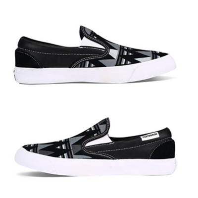 再降好价！CONVERSE 菱形条纹一脚蹬 550693C