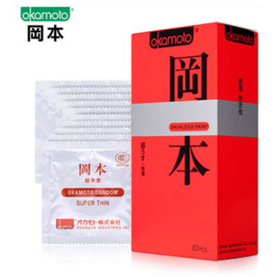 大胆爱！冈本避孕套超薄情趣型润滑安全套20片