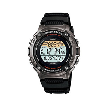 功能款！Casio卡西欧多功能电子男表W-S200H-1A