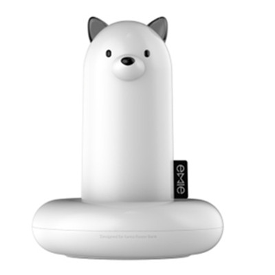可爱实用！亿觅（emie）萨摩白迷你充电宝5200mAh