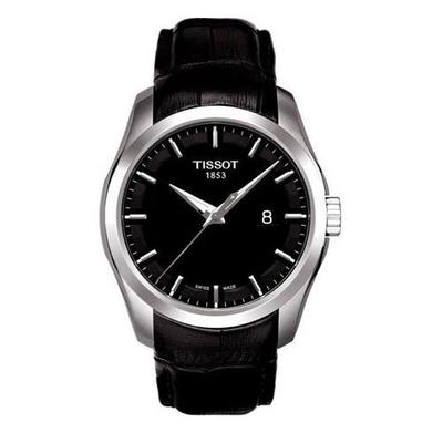 库图系列！天梭Tissot T0354101605100 石英男表