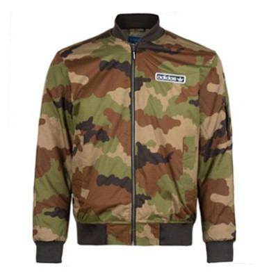 大码好价！阿迪三叶草新款男子迷彩棉服AB7671