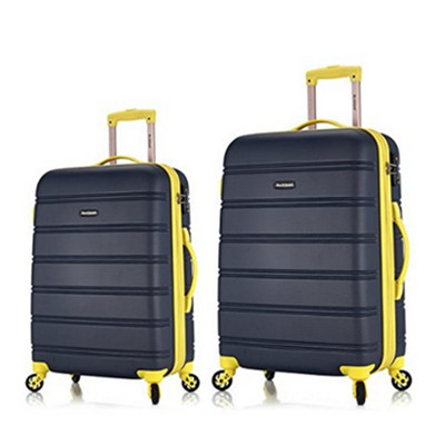 近期好价！Rockland拉杆箱套箱 CF160 硅铱蓝 20+24寸