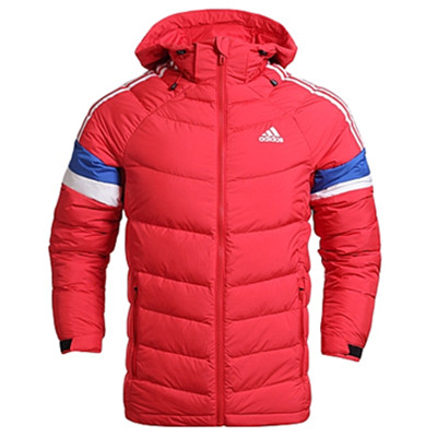 轻薄保暖！阿迪达斯男子冬季茄克系列鹅绒服AB4622