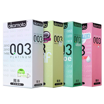 备战情人节！Okamoto冈本避孕套003系列40只