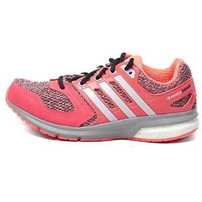 粉色清新！阿迪达斯女子BOOST系列跑步鞋B33469