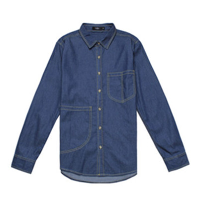 新低！AMH 男士长袖牛仔衬衫QA5034凱