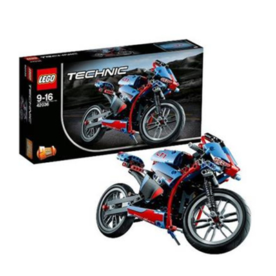 无需海淘！LEGO 街头摩托赛车拼插类玩具 42036