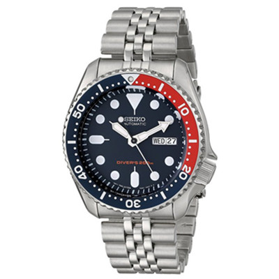再降！Seiko SKX175 不锈钢潜水手表