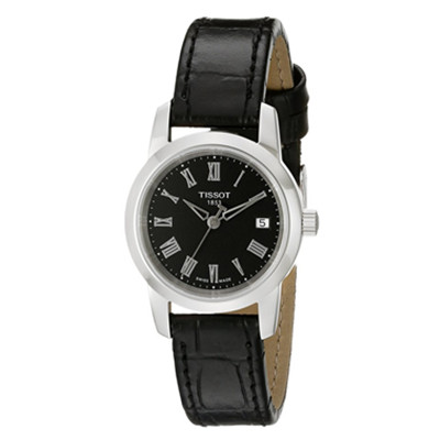 再降！这款Tissot T0332101605300天梭女士经典石英手表