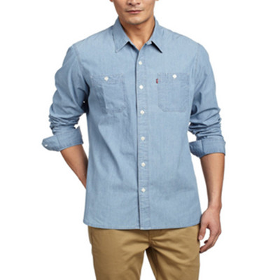 再降！李维斯 L/S Wovens 男式 长袖休闲衬衫 65822-0079