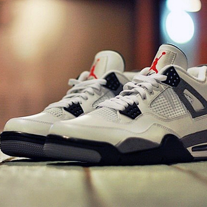 大码补货！AIR JORDAN 4 RETRO 'CEMENT'