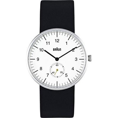 经典！博朗Braun BN0024WHBKG 男士石英手表