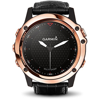 玫瑰金！GARMIN佳明fenix3荣耀玫瑰金智能手表