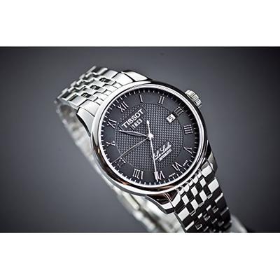 经典永恒！天梭Tissot T41148353 力洛克自动机械男表