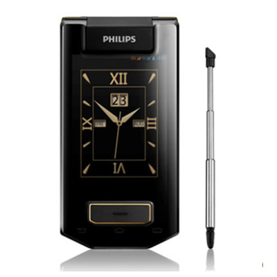 经典系列！Philips/飞利浦 W8568翻盖老人智能手机